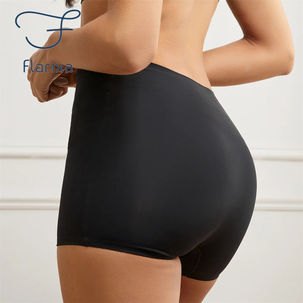 Ora Seamless Women Boxer Briefs Boyshorts For Women Anti Chafing Shorts Women High Waisted Boy Shorts Panties Underwear