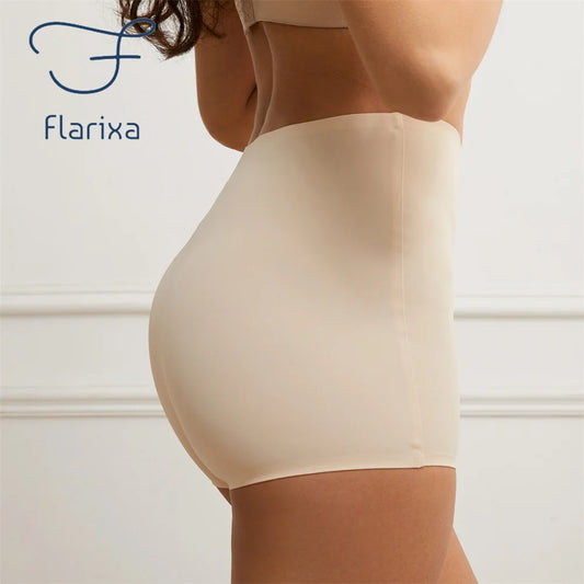 Ora Seamless Women Boxer Briefs Boyshorts For Women Anti Chafing Shorts Women High Waisted Boy Shorts Panties Underwear