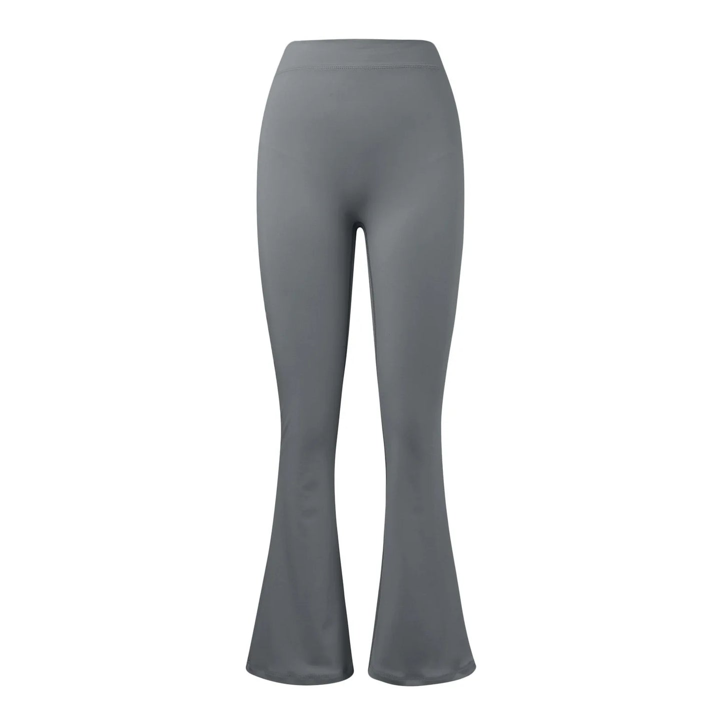 Ora Micro Horn Leggings Women V-back Waist Sports Pants High Waist Push Up Butt Gym Pants Solid Slim Casual Leggings