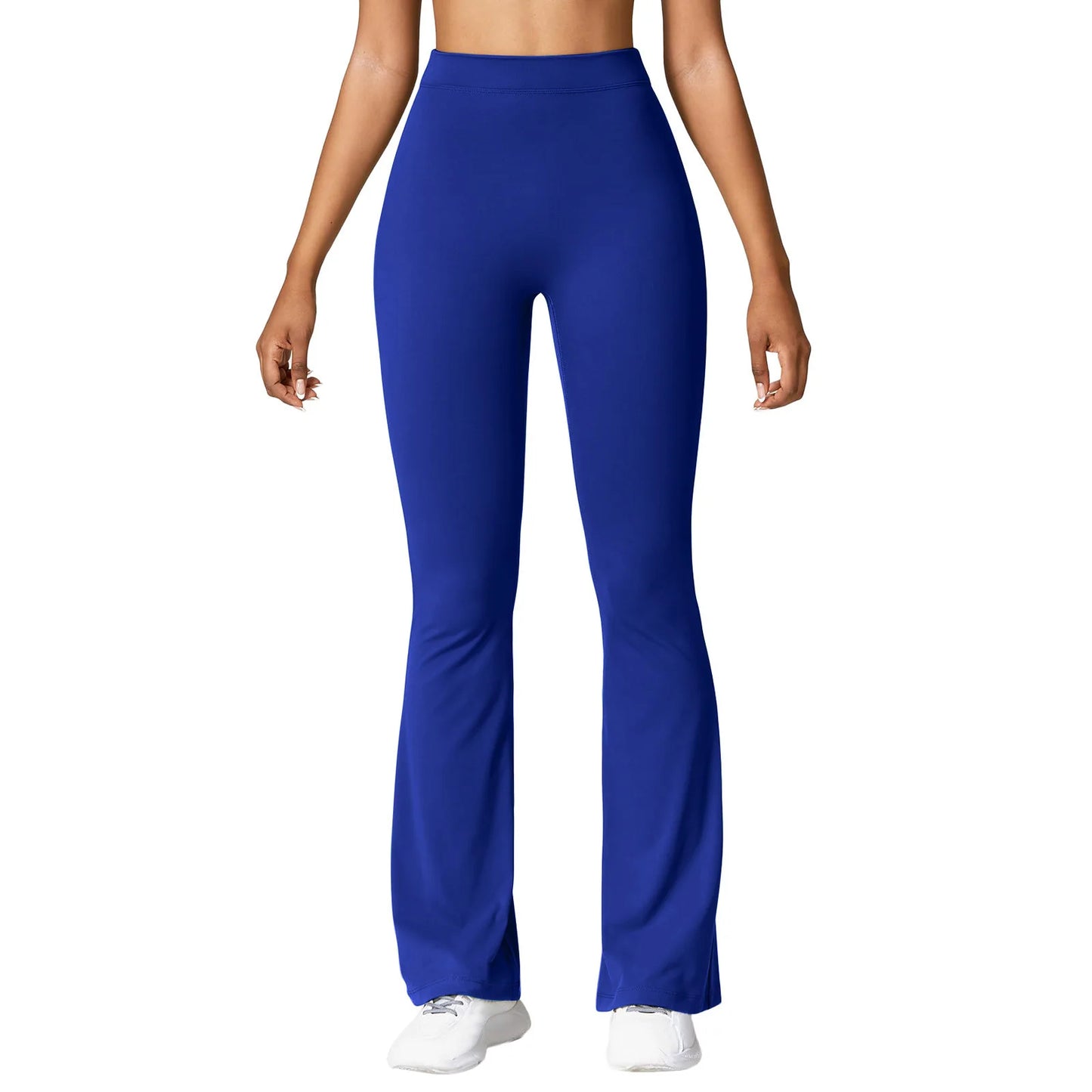 Ora Micro Horn Leggings Women V-back Waist Sports Pants High Waist Push Up Butt Gym Pants Solid Slim Casual Leggings